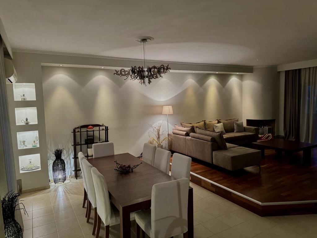 Posezení v ubytování Araucaria Home
