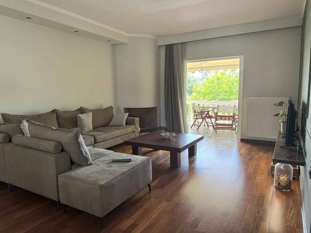 Posezení v ubytování Araucaria Home