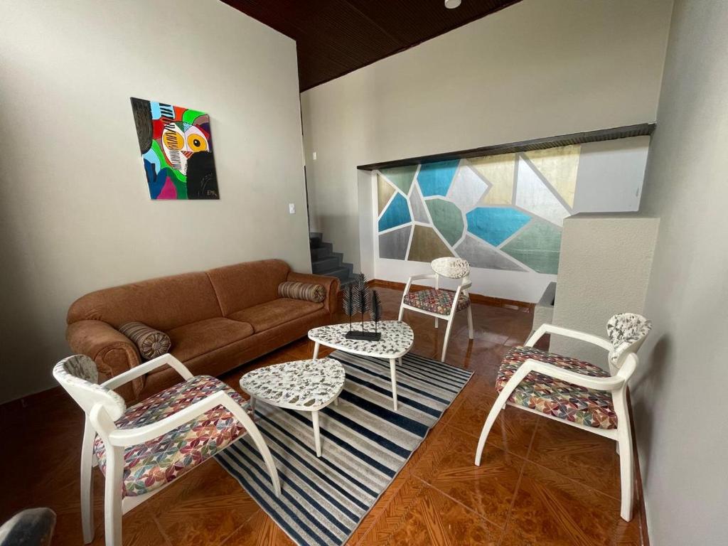 Posezení v ubytování HOTEL LUXEM