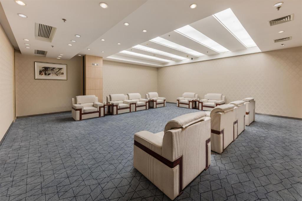 Posezení v ubytování FLIPORT Hotel Xiamen Software Park