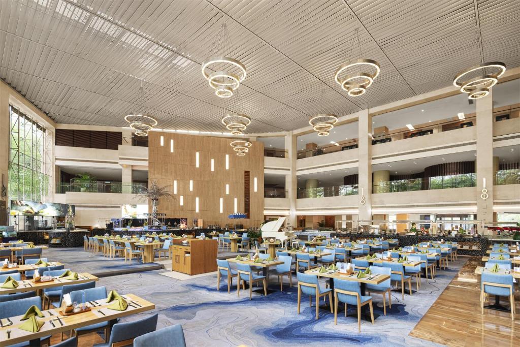 Restaurace v ubytování FLIPORT Hotel Xiamen Software Park