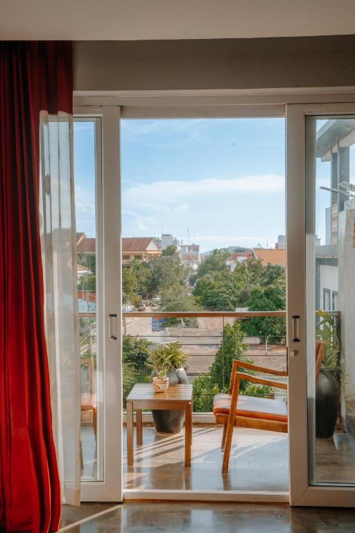 Balkón nebo terasa v ubytování Cambana Residence