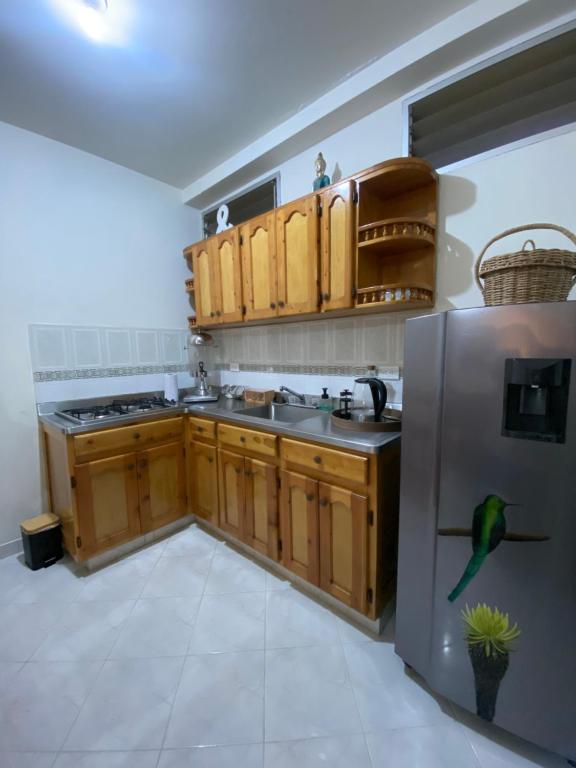 Kuchyň nebo kuchyňský kout v ubytování Casa Magia