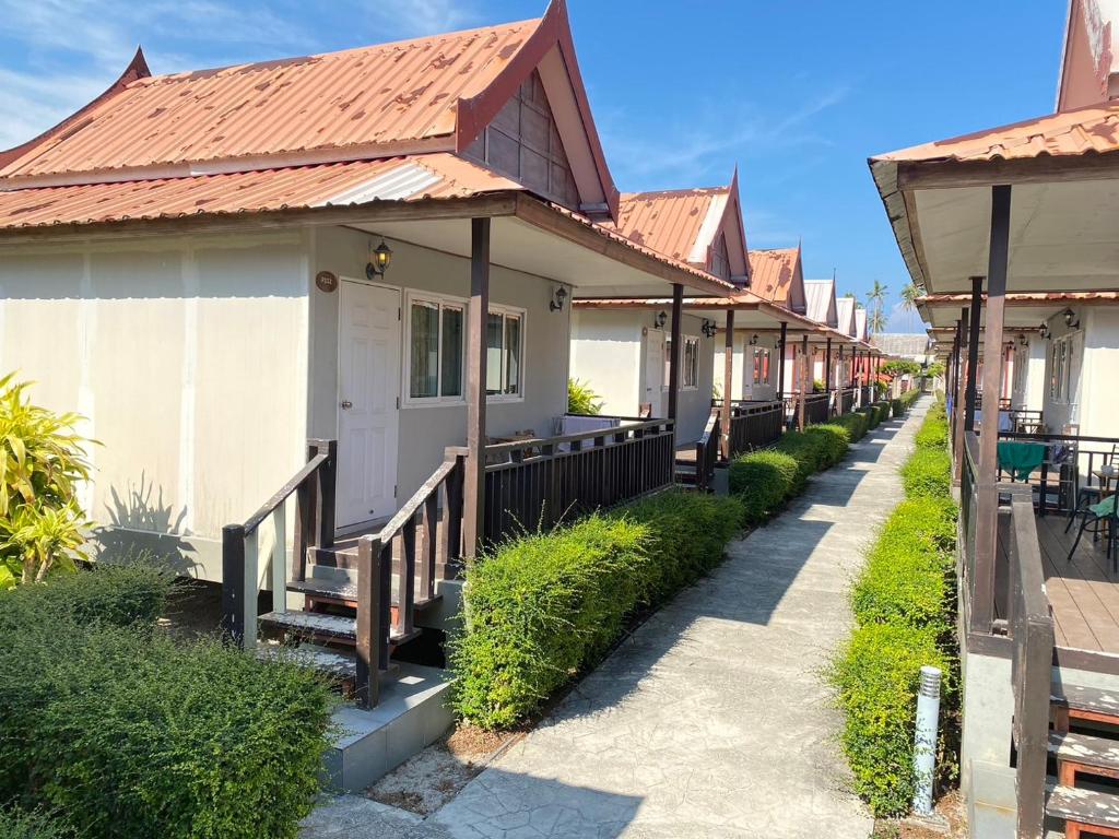 Edificio in cui si trova il resort
