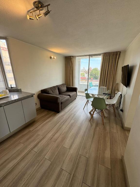 Istumisnurk majutusasutuses Apart Lyon Suite