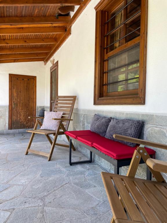 Posezení v ubytování Lila's Guest House