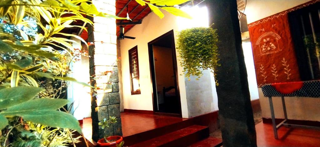 Zahrada ubytování Marari Sabari Home Stay
