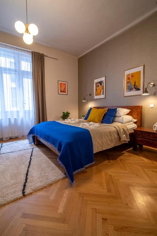 Posteľ alebo postele v izbe v ubytovaní Be a Budapester