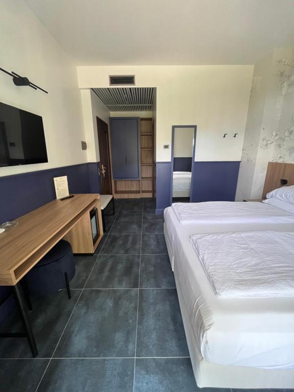 Postel nebo postele na pokoji v ubytování Villa Selene
