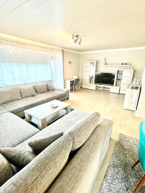 Posezení v ubytování Ferienhaus Dobias