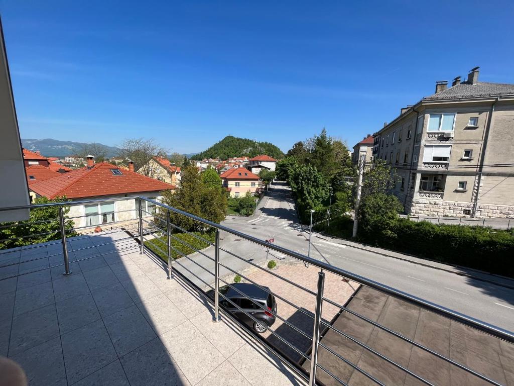 Nespecifikovaný výhled na hory nebo výhled na hory při pohledu z apartmánu