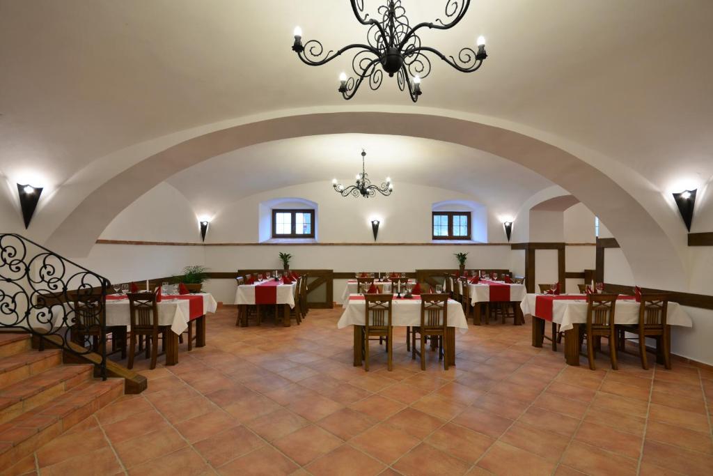 Restaurace v ubytování Hotel Malý Pivovar