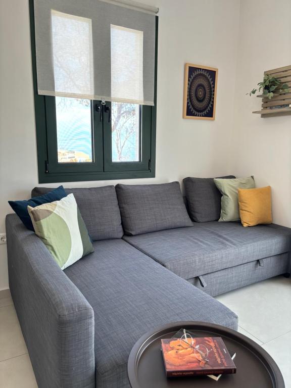 Posezení v ubytování Anemar Lefkada