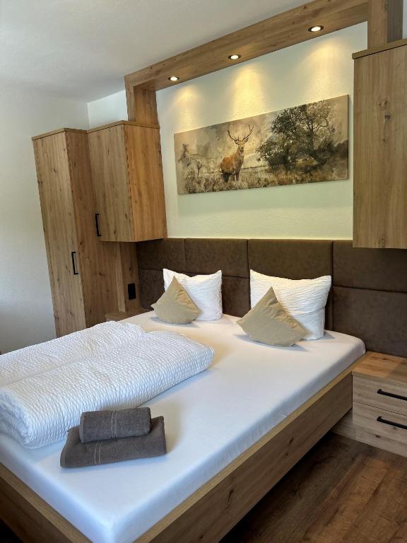 Letto o letti in una camera di Gasthof Steinbichler
