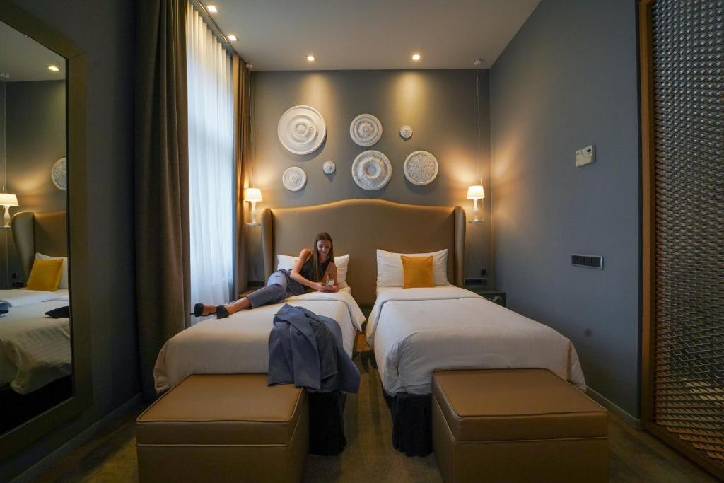 987 Design Prague Hotel - Resim 17