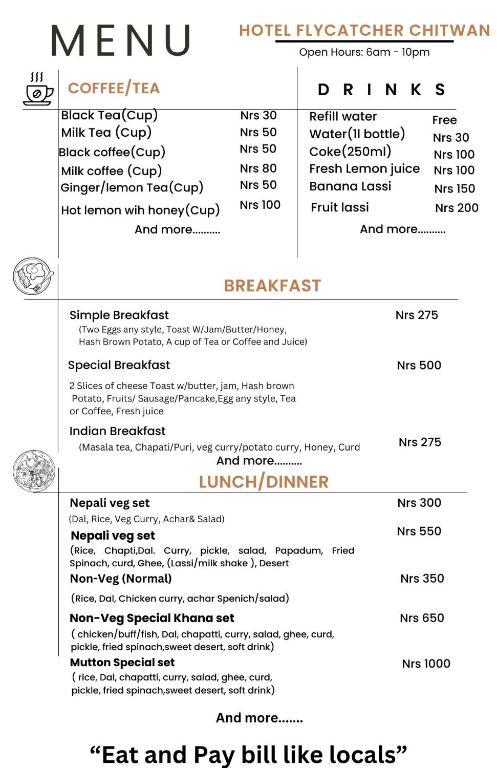 Foto dalla galleria di Hotel Flycatcher Chitwan- A jungle Safari Home a Sauraha