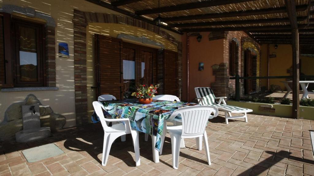 Villetta Bordo Piscina a Nebida - Oasi con Vista Mare