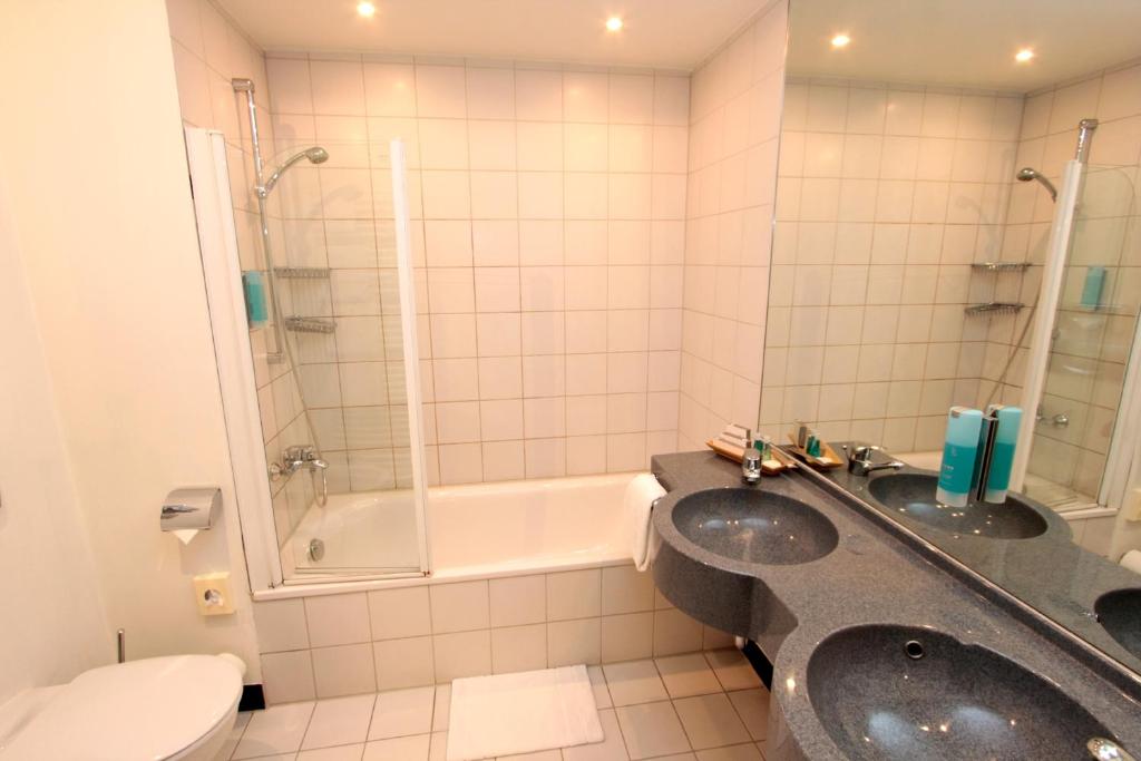 Koupelna v ubytování Ara Hotel Comfort