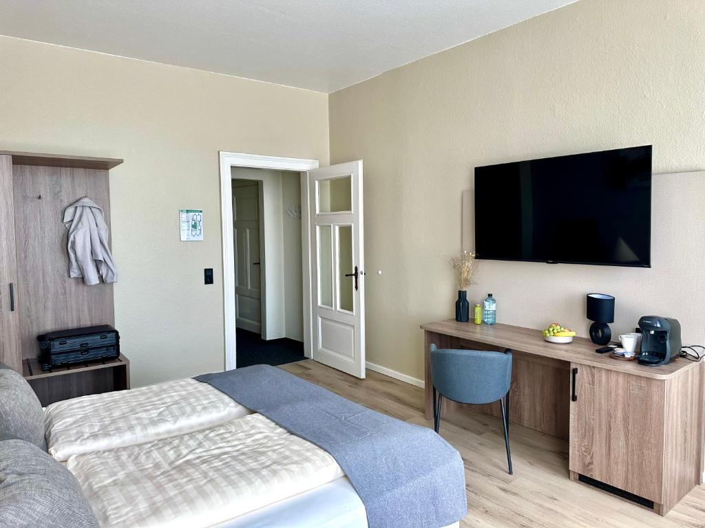 TV/Unterhaltungsangebot in der Unterkunft City Hotel Hameln
