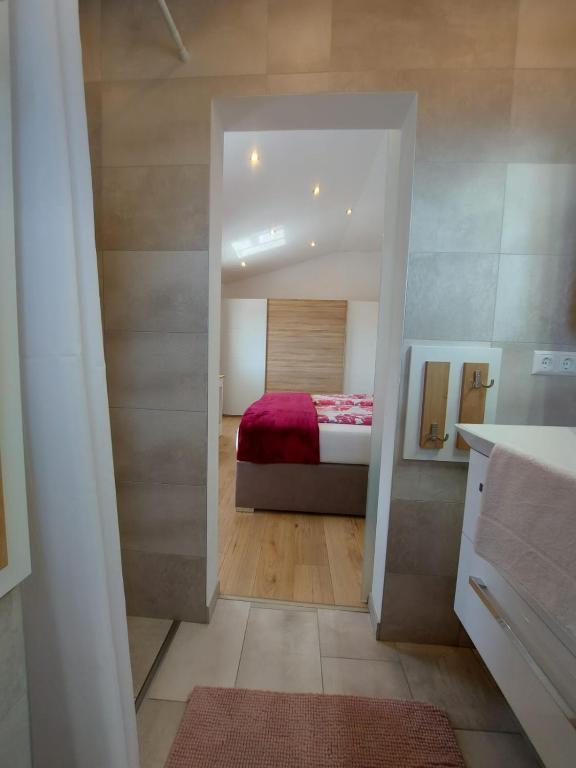 Postel nebo postele na pokoji v ubytování Panorama House