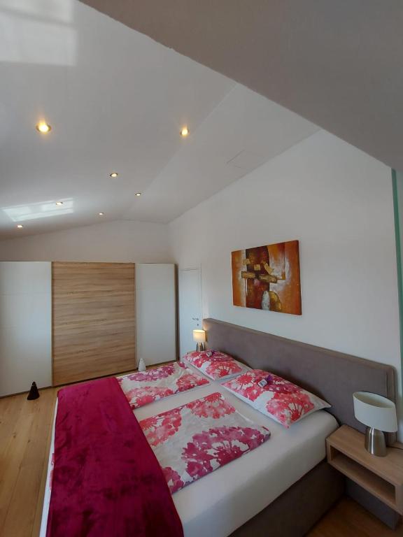 Postel nebo postele na pokoji v ubytování Panorama House