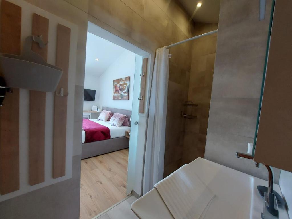 Postel nebo postele na pokoji v ubytování Panorama House