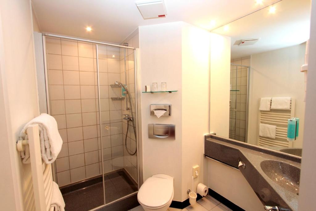 Koupelna v ubytování Ara Hotel Comfort