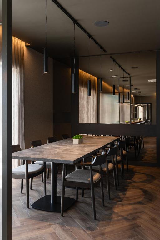 Restaurace v ubytování Molėtai Hotel