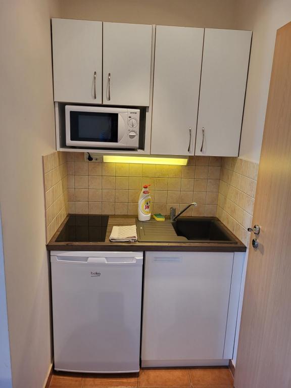 Kuchyňa alebo kuchynka v ubytovaní Tip-Top Apartmenthouse