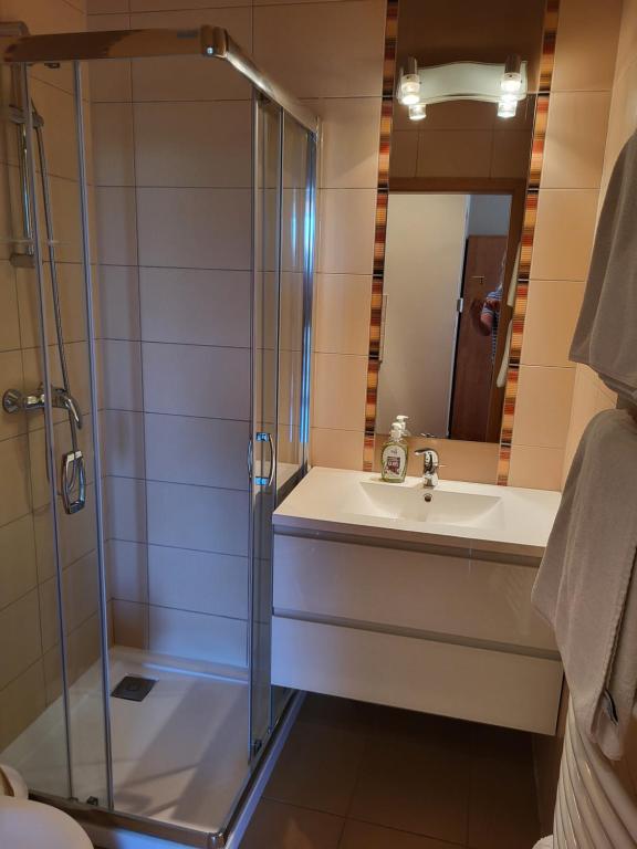 Kúpeľňa v ubytovaní Tip-Top Apartmenthouse