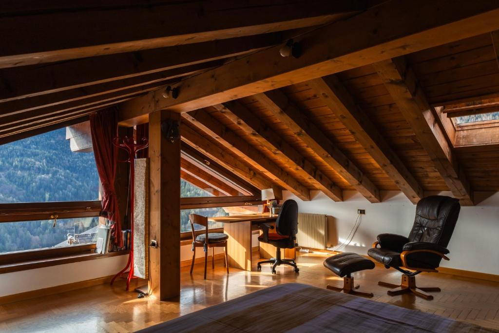 Posezení v ubytování Cà Borghetto