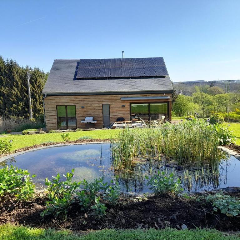 Zahrada ubytování Le gîte Pierre et Bois