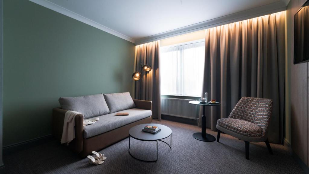 Posezení v ubytování Menlo Park Hotel