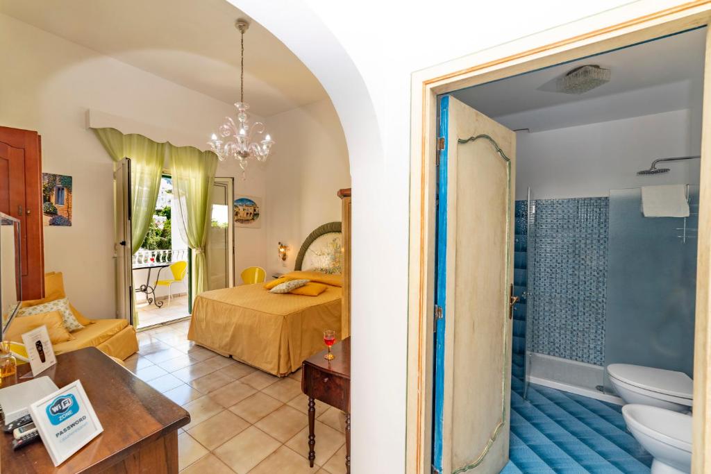 Koupelna v ubytování Casa Teresa