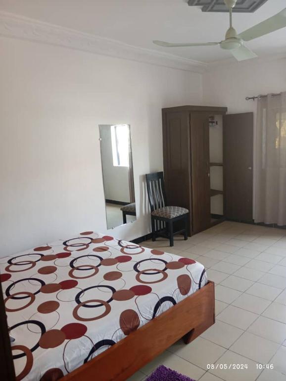 Postel nebo postele na pokoji v ubytování Luxe house