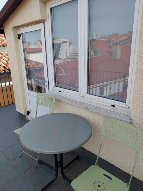 Balkón nebo terasa v ubytování App Antonija