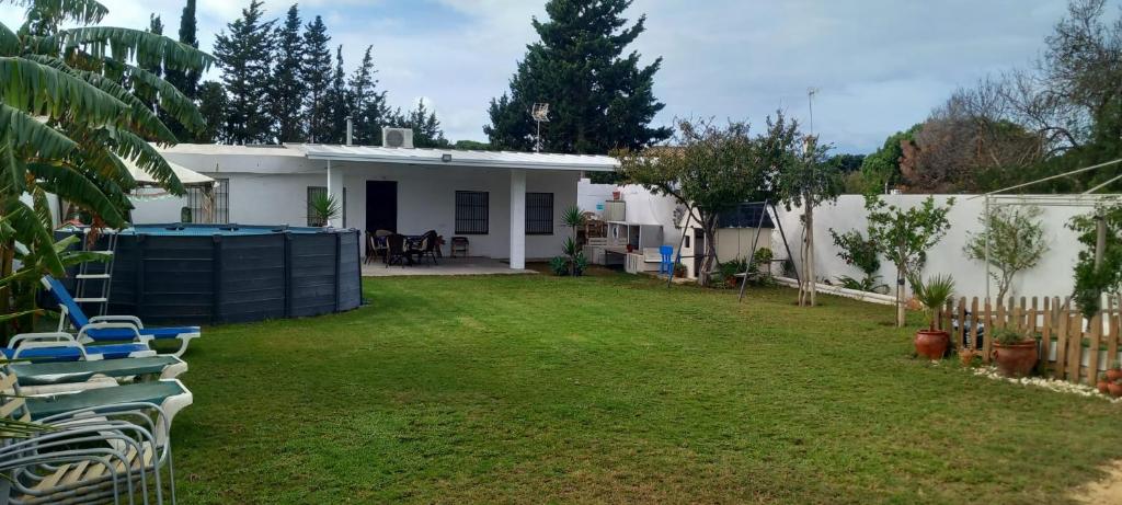 Vonkajšia záhrada v ubytovaní Casa Pelicano