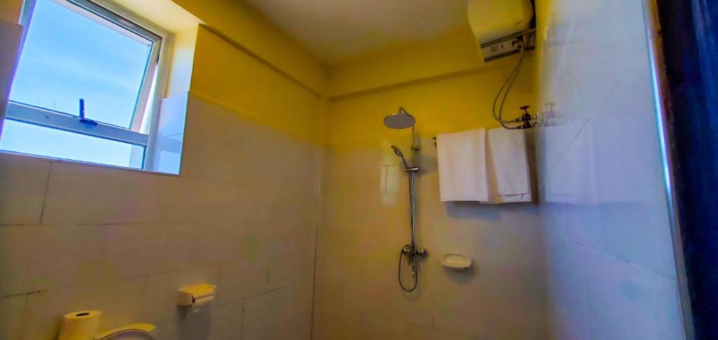 Koupelna v ubytování Armaflex Hotel Lira