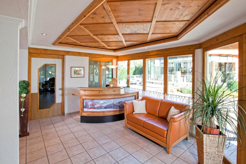 Posezení v ubytování Chalet Tschallener