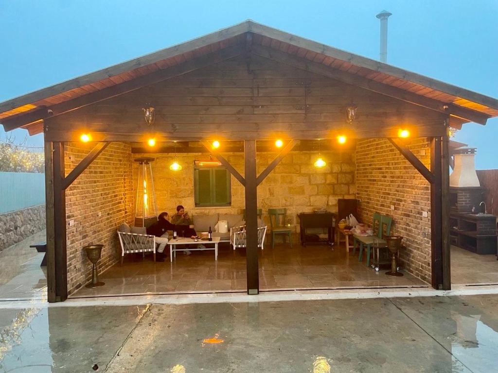 Patio nebo venkovní prostory v ubytování snowflake.golan