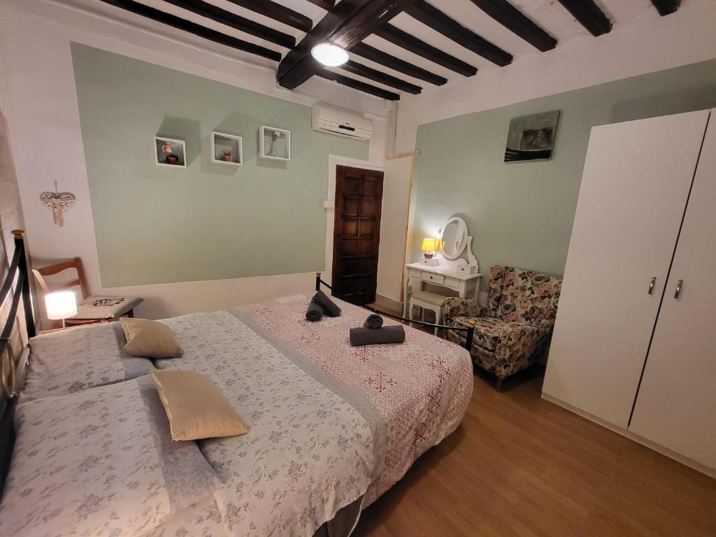 Postel nebo postele na pokoji v ubytování B&B Casa Fei