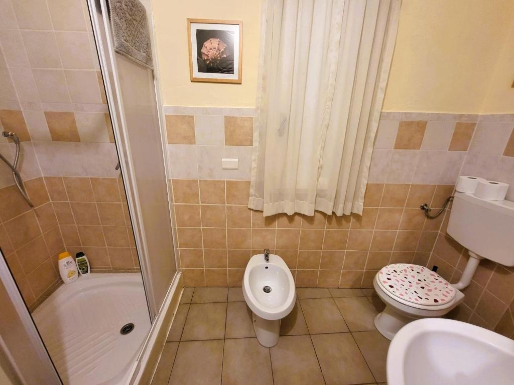 Koupelna v ubytování B&B Casa Fei