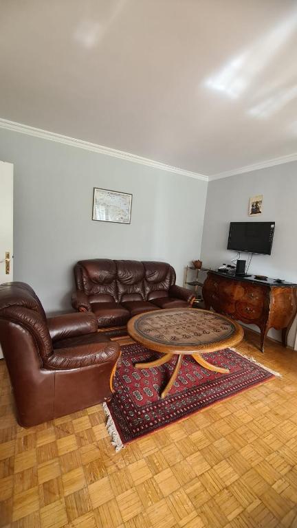 Posezení v ubytování Apartment Zvezdara