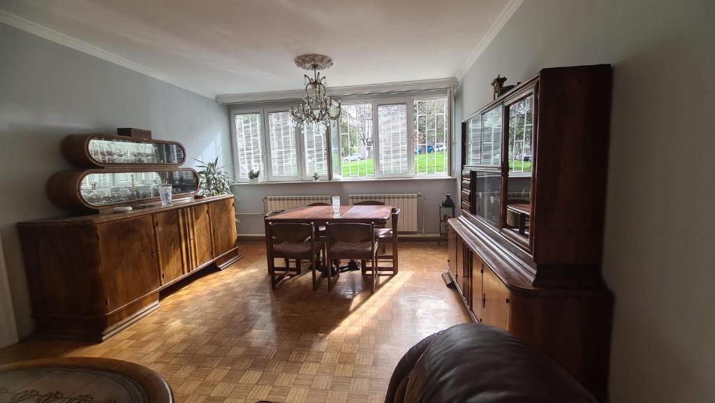 Posezení v ubytování Apartment Zvezdara