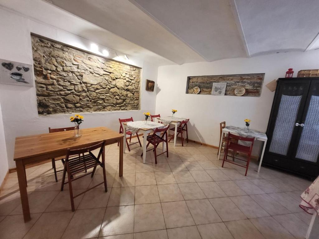 Restaurace v ubytování B&B Casa Fei