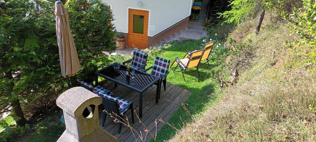 Zahrada ubytování Holiday Home Forest Peace, Lavrovec