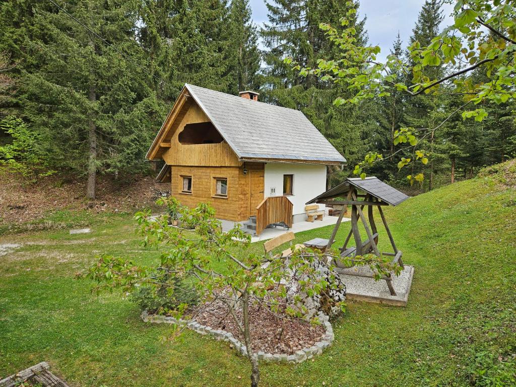 Zahrada ubytování Lodge In Koprivnik