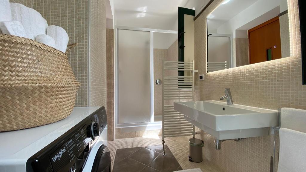 Ένα μπάνιο στο La Dimora