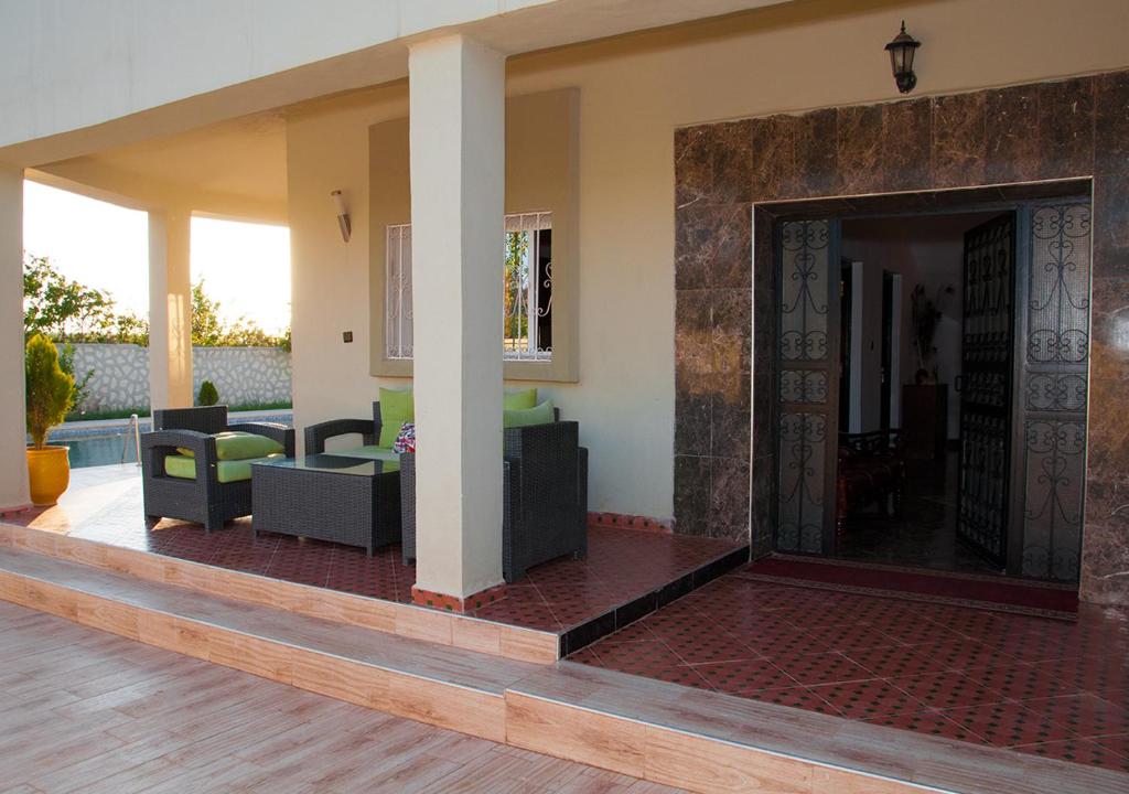 Posezení v ubytování Vila Haja - Beautiful Farmhouse with a Private Pool!