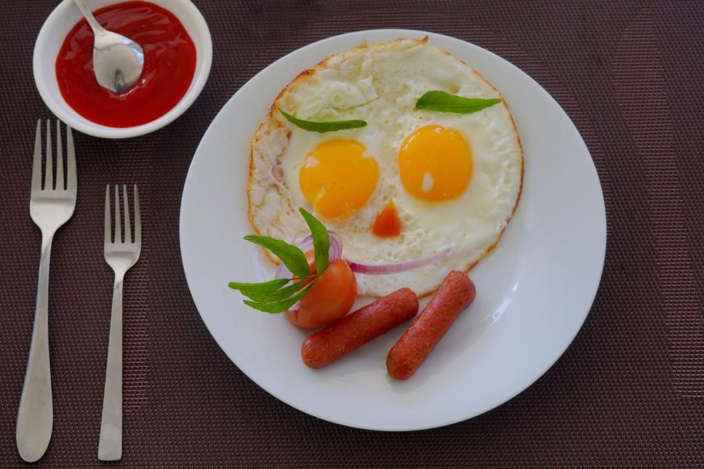 Jídlo v hotelu nebo okolí